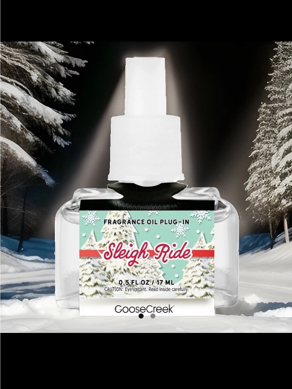 Goose Creek Fragrance Oil Plug-In Refill- Sleigh Ride (0.5 fl oz)